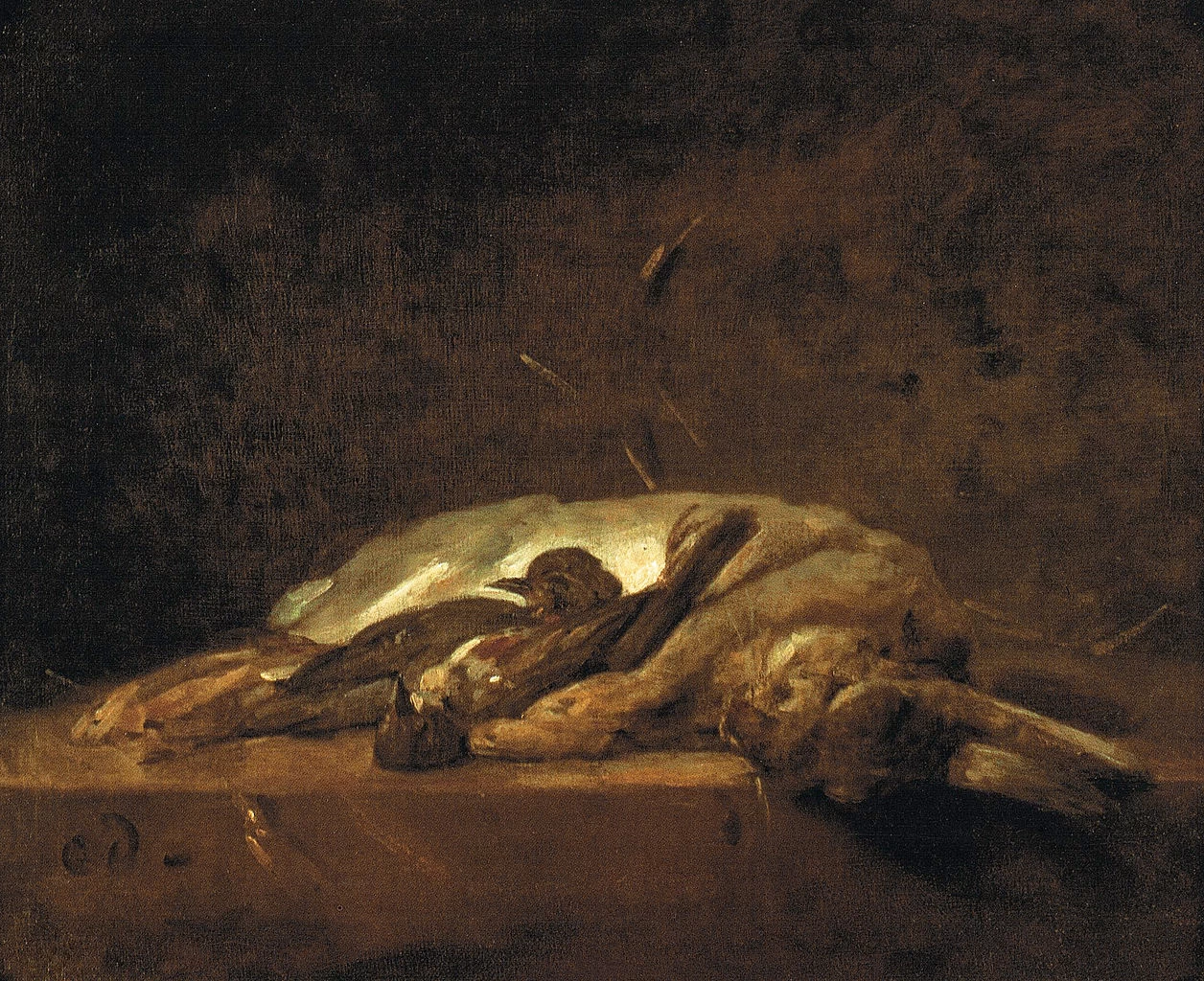 Jean Siméon Chardin - Natura morta con cacciagione, Museo della Caccia e della Natura
